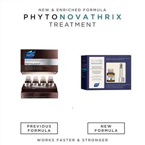 img 1 attached to Revitalize Your Hair With PHYTO Phytonovathrix Scalp Hair Loss Thinning Treatment - New & Improved Phytologist Formula - 12 Vials.