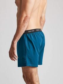 img 1 attached to Stay Comfortable With Bolter'S 5-Pack Cotton Stretch Boxers For Men