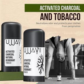 img 1 attached to 🌿 Ujjayi Natural Activated Charcoal Deodorant: Powerful Odor Control for All-Day Freshness