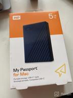img 1 attached to WD 5TB My Passport for Mac Portable External Hard Drive: USB-C, USB-A Compatible, Blue review by Kenta  Kato ᠌