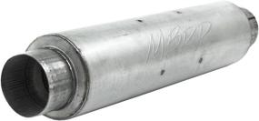 img 1 attached to Silent Performance: Unleash the Power with MBRP M1004A Universal Quiet Tone Muffler
