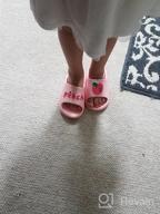 img 1 attached to 🍉 Children's Summer Slides Sandals: Shower Slippers for Beach, Pool, and Water Activities - Ideal for Girls, Boys, and Fruit-Lovers! review by Ronald Taylor