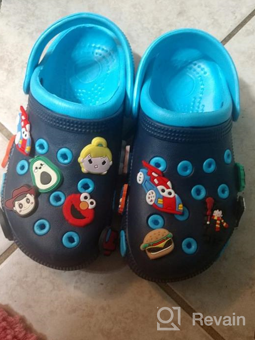 img 1 attached to 👶 Top-Rated Namektch Toddler Slippers: Non-Slip Lightweight Boys' Shoes for Active Play review by Brian Faxon