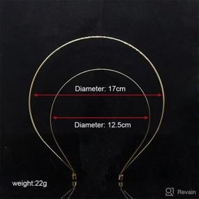 img 2 attached to Свадебная повязка на голову Свадебный аксессуар для фотосессии