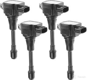 img 4 attached to 🔥 A-Premium Engine Ignition Coil Packs - Compatible with Nissan Versa & Versa Note 2012-2019 - 1.6L 1.8L Petrol - 4-Piece Set