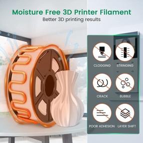 img 2 attached to 3D Printer Filament Dryer, SUNLU 360° Surround Fast Heating Filament Dry Box, Touch Screen, Humidity Detection, Storage Box Dehydrator For ABS PETG PLA Filament 1.75 2.85 3.00Mm, FilaDryer S2 White