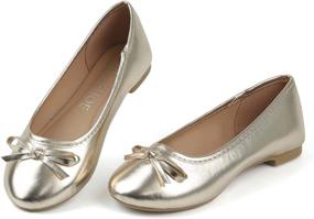 img 4 attached to 👞 MUSSHOE Sparkly Ballet Shoes for Toddler Girls via Flats