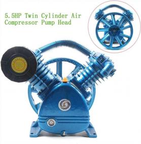 img 3 attached to High Pressure 175PSI Air Compressor Pump Head - 5.5HP, 21CFM, V Twin Cylinder, Double Stage