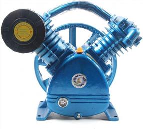 img 4 attached to High Pressure 175PSI Air Compressor Pump Head - 5.5HP, 21CFM, V Twin Cylinder, Double Stage