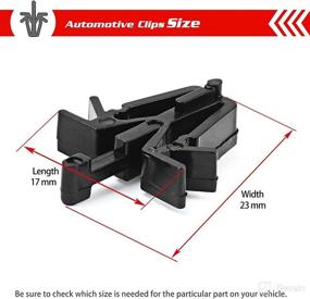 img 3 attached to 🔧 OTUAYAUTO 30PCS Grill Clips Retainer - OEM Replacement for Toyota 4Runner, Pickup, RAV4, Tacoma - Easy Interior Trim Panel Grille Fastening Solution!