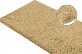 img 4 attached to Experience Luxe Comfort With LuxUrux Extra-Soft Plush Bath Mat - Super Absorbent, Shaggy & Machine-Washable!