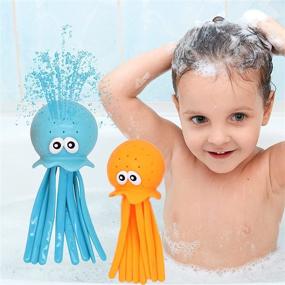 img 4 attached to Octopus Toddlers Animal Floating Bathtub