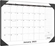 2023-24 nekmit большой настольный календарь с защитной подкладкой | 22 "x 17" для планирования и организации жизни! логотип