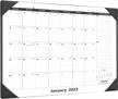 2023-24 nekmit large desk calendar w/ protecting pad | 22" x 17" for life planning & organizing! logo