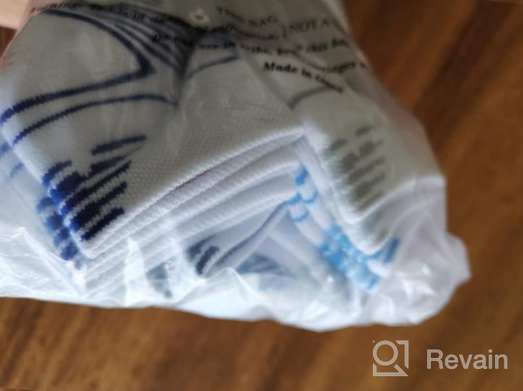 img 1 attached to 🧦 Performance Cushioned Quarter Socks (8 Pack) for New Balance Boys review by Andrew Burnside