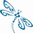 barking sand designs azure dragonfly logo