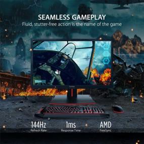 img 3 attached to 🔝 Enhance Your Viewing Experience with ViewSonic XG2401 FreeSync Monitor: Advanced Ergonomics, Full HD, Swivel & Pivot Adjustment, Anti-Glare Coating, HDMI