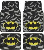 bdk wbmt-2301 wbmt2301 batman carpet floor mats logo