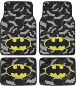 img 4 attached to BDK WBMT-2301 WBMT2301 Batman Carpet Floor Mats