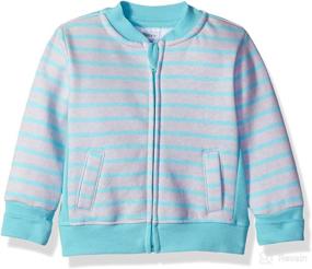 img 2 attached to 👶 Hanes Ultimate Infant Zippin Fleece Jacket