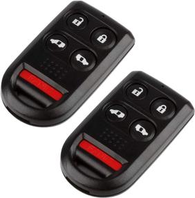 img 2 attached to 🔑 2005-2010 Honda Odyssey Keyless Entry Remote Van Key Fob (OUCG8D-399H-A) - Set of 2