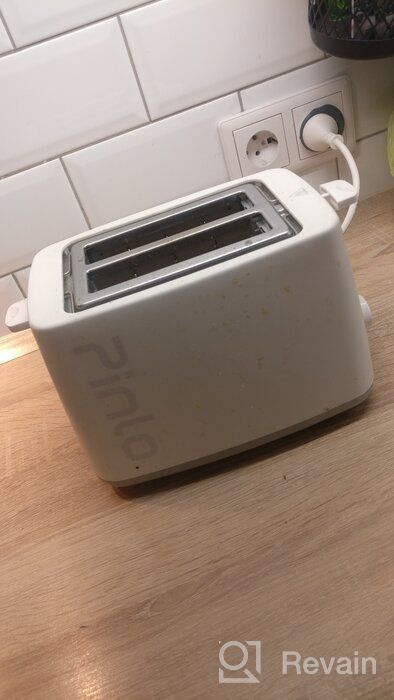 img 1 attached to 🍞 White Xiaomi Pinlo Toaster Mini Toaster PL-T075W1H review by Franciszka Szpakowsk ᠌