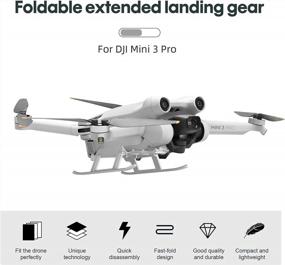 img 1 attached to 7-In-1 STARTRC Mini 3 Pro Accessories Bundle: Waterproof Case, Glass, Filters, Holder & Guard, Lanyard Neck Strap + Landing Gear