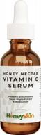 4oz honeyskin vitamin c facial serum: dark spot corrector, anti-wrinkle and acne treatment, hydrating formula for under eye and dark circles logo