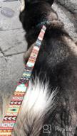img 1 attached to Tribal Patterned Nylon Leash For Small Dogs- Durable & Stylish 5Ft Walking Leash By CollarDirect review by Ryan Lindstrom