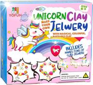 unleash your child’s creativity with y yofun's make your own unicorn clay jewelry kit for girls - perfect jewelry making and crafting activity for kids ages 8-12+ logo