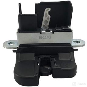 img 3 attached to 🚗 BOXI Rear Trunk Boot Lid Liftgate Latch & Lock Actuator Assembly - Compatible with Volkswagen VW Golf GTI R MK6 2009-2013, Replaces OE# 5K0827505A9B9 5K0827505A