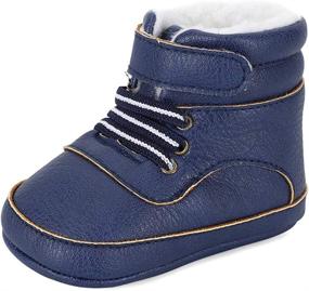 img 3 attached to 🤠 ESTAMICO Toddler Waterproof Winter Boys' Shoes - Cowboy Boots