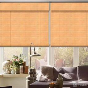 img 4 attached to 36X70Inch Natural Filtering Valance Outdoor