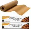 📜 smartake 2-pack parchment paper roll - non-stick baking paper sheets with metal cutter for cooking, air fryer, grilling, steaming - 13 in x 164 ft, 354 sq.ft, waterproof and unbleached logo