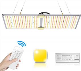 img 4 attached to 2000W HID Replacement LED Grow Light - Full Spectrum, Remote Control Dimmable For Indoor Plants, Hydroponics, And Greenhouse