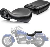 psler front rider driver rear passenger pillion cushion seat for shadow aero vt750c 2004-2013 логотип