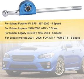 img 3 attached to 🏎️ PTNHZ Racing 5-Speed Short Shifter Quick Gear Kit Compatible with 96-06 Subaru Impreza WRX STI