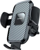 📱 dewtox car phone holder: sturdy vent mount stand | firm grip | compatible with 4-7inch mobile phones logo