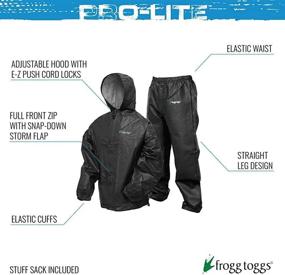 img 3 attached to 🌧️ Stay Dry and Protected with FROGG TOGGS Men's Pro Lite Suit - Waterproof, Breathable, and Reliable Wet Weather Gear