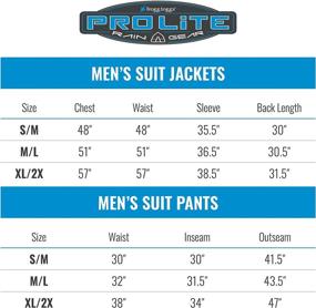 img 1 attached to 🌧️ Stay Dry and Protected with FROGG TOGGS Men's Pro Lite Suit - Waterproof, Breathable, and Reliable Wet Weather Gear