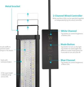 img 1 attached to Marine Saltwater Aquarium Spectrum Including