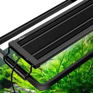 🐠 enhance your freshwater planted tank with aqqa 11w-45w aquarium led lights - waterproof, full spectrum, timer controller, white & blue & red light, extendable brackets logo