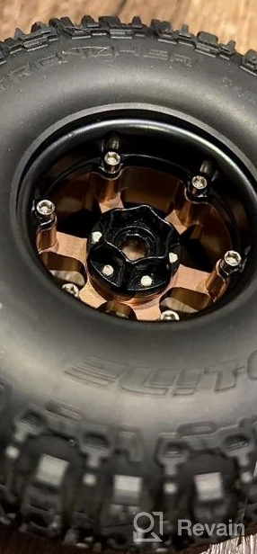 img 1 attached to Upgrade Your 1/10 RC Crawler With INJORA'S 6-Spoke CNC Aluminum Wheel Hub In Redcat Gen8 (Bronze) For TRX4, Axial SCX10 90046, And AXI03007 Models: A Comprehensive Review review by Janelle Simmons