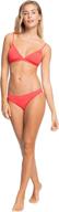 roxy womens solid classics bikini women's clothing : swimsuits & cover ups logo