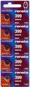 img 1 attached to 🔋 Pack of 5 Renata Watch Batteries, #399