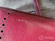 img 1 attached to Genuine Leather RFID-Blocking Wallet For Women: Spacious With Wristlet And Card Holders By Lavemi review by Fahmi Manna