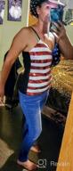 img 1 attached to Anna-Kaci American USA Flag Sequin Cami Tank Top, Perfect For Patriotic Events review by Amy Davidson