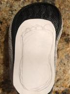 img 1 attached to 👟 Lightweight Toddler Slippers for Boys - QZKDM QZ2065Black29 Shoes review by Alexis Guiney