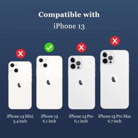 img 3 attached to Ultimate Protection For Your IPhone 13: Magnetic Clear Case Compatible With MagSafe Technology