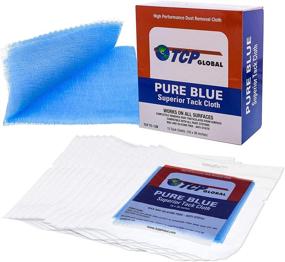 img 3 attached to 🚗 TCP Global - Pure Blue Tack Cloths - Case of 144 - Automotive Car Painters Professional Grade - Wax and Silicone Free Anti-Static Tack Rags